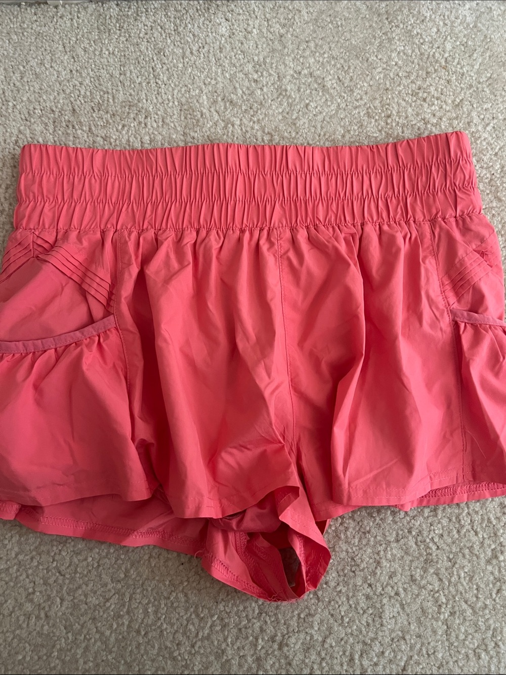FP Movement by Free People Coral Get Your Flirt On Shorts